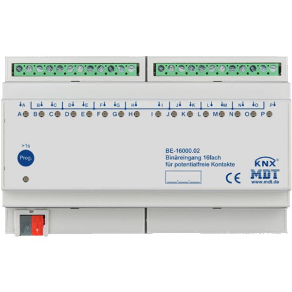 Модуль KNX бинарных входов 16-канальный