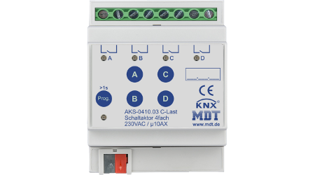 ​Актуатор релейный KNX 4-канальный